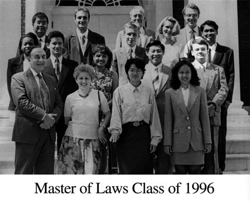 Master of Laws Class of 1996